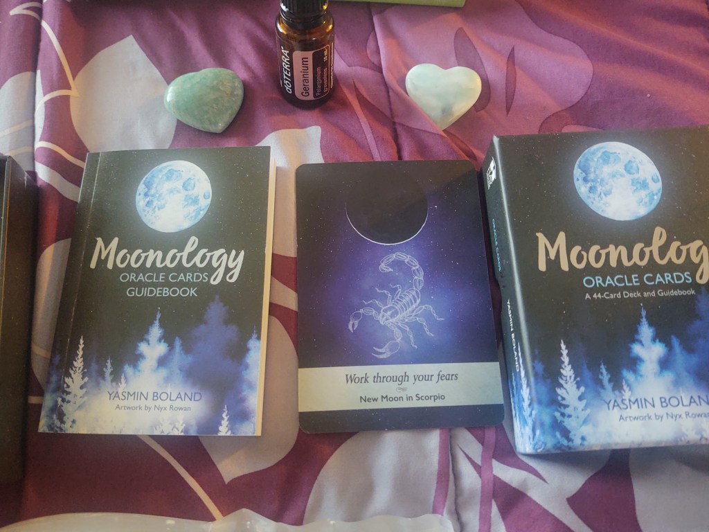 Scorpio New Moon Significance. Moonology Oracle&nbsp;Cards.