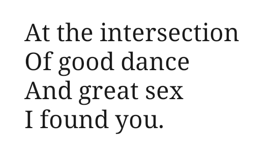 Dancers are good in bed. True or False? Feeling the Music and Letting Your Body&nbsp;Talk.